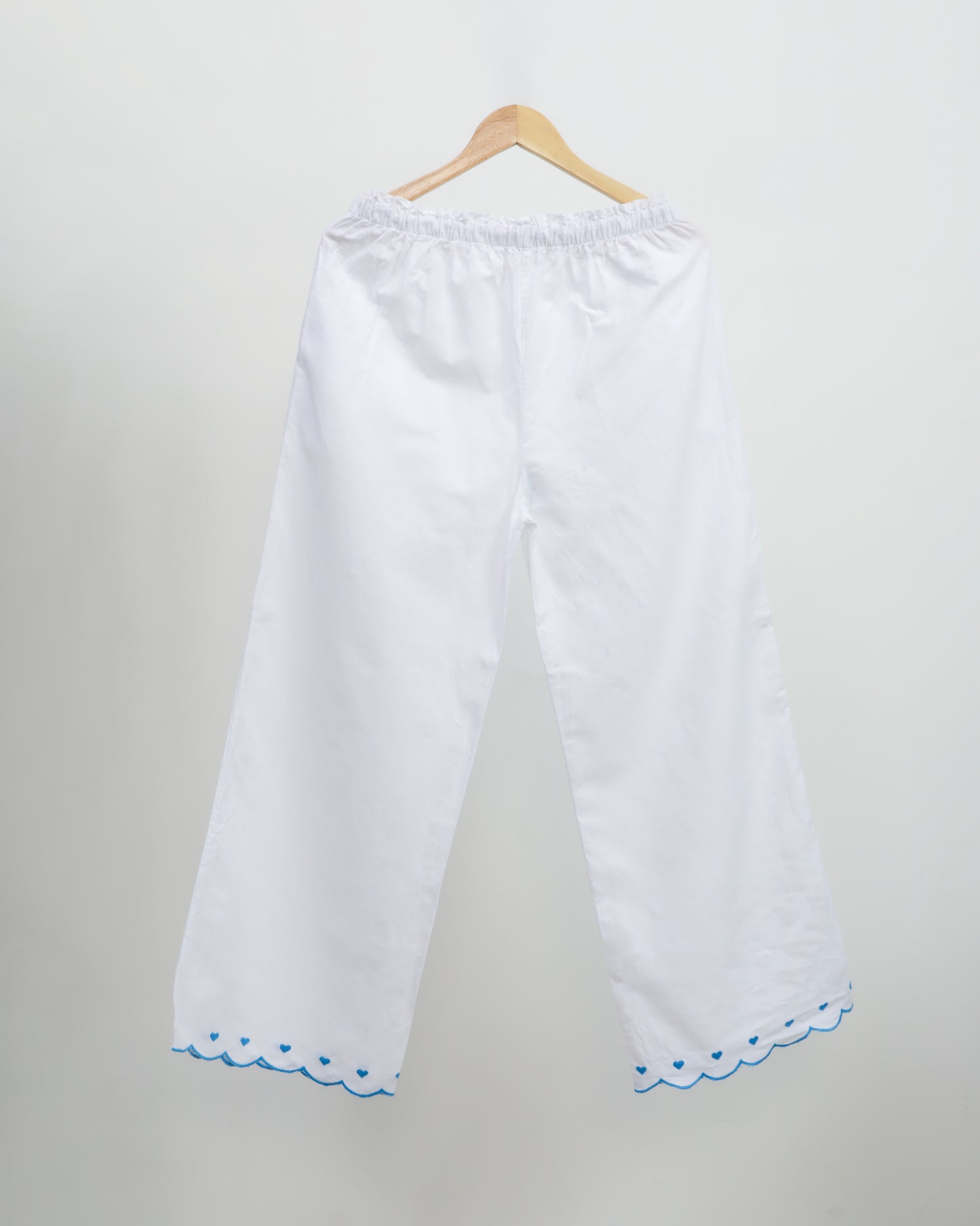 Scallop Hem Pants